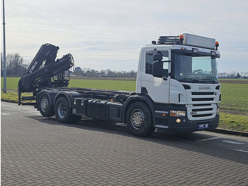 Cable system truck, Crane truck Scania P340 6X2 HIAB 145 MANUAL: picture 5