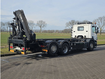 Cable system truck, Crane truck Scania P340 6X2 HIAB 145 MANUAL: picture 3