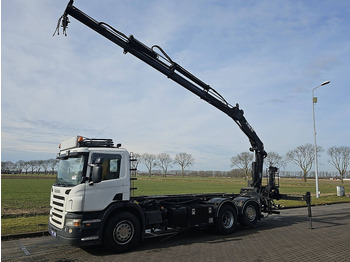 Cable system truck, Crane truck Scania P340 6X2 HIAB 145 MANUAL: picture 2