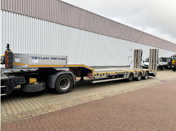 Low loader semi-trailer