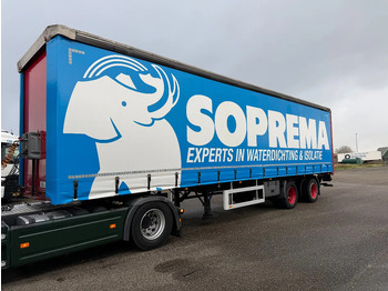 Curtainsider semi-trailer