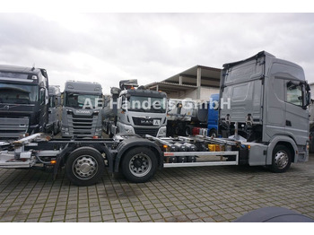 Container transporter/ Swap body truck Scania S450 HighLine LL BDF *Retarder/Lenk+Lift/LBW/AHK: picture 2