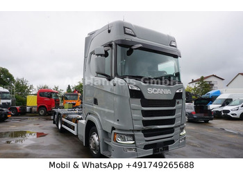 Container transporter/ Swap body truck SCANIA S 450