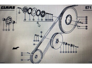 Clutch and parts CLAAS