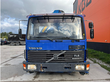 Dropside/ Flatbed truck, Crane truck Volvo FL 608 4x2 PK 8200 / BOX L=4249 mm: picture 4