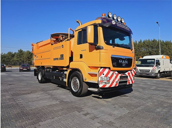 Vacuum truck MAN Wiedemann SUPER 2000 4x2 WUKO RECYKLING for collec: picture 3