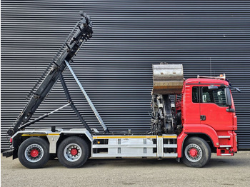 Cable system truck, Crane truck MAN TGS 26.400 6x2 / 6x4 / HMF Z KRAAN + CONTAINERSYSTEM: picture 5