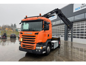 Crane truck SCANIA R 410