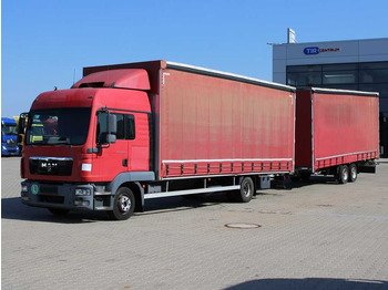 Curtainsider truck MAN TGL 12.250