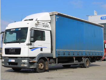 Curtainsider truck MAN TGL 12.250