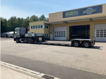 Low loader semi-trailer MEUSBURGER