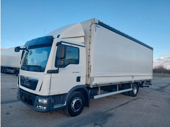 Curtainsider truck MAN TGL 12.250