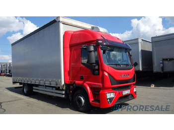 Curtainsider truck IVECO EuroCargo 160E