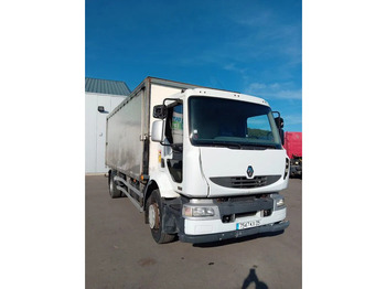 Curtainsider truck RENAULT Midlum 270