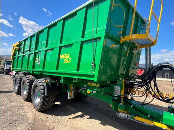 Tipper semi-trailer