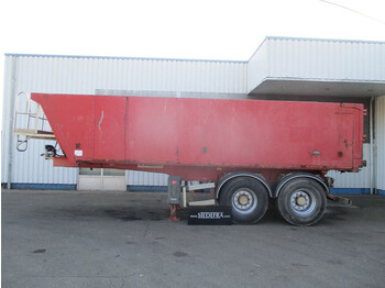 Tipper semi-trailer Kaiser 2x Gigant Axles , Steel tipper trailer , Drum Brakes, Spring Suspension: picture 2