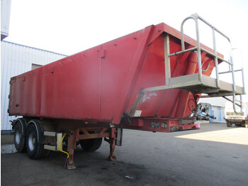 Tipper semi-trailer Kaiser 2x Gigant Axles , Steel tipper trailer , Drum Brakes, Spring Suspension: picture 4