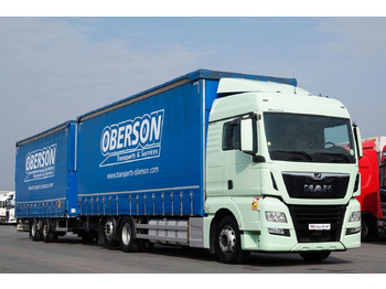 Curtainsider truck MAN TGX 26.460