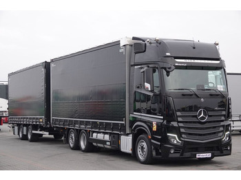 Curtainsider truck MERCEDES-BENZ Actros 2551