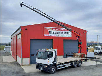 Dropside/ Flatbed truck RENAULT C 430