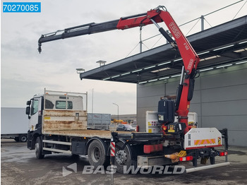 Dropside/ Flatbed truck, Crane truck Renault C 380 6X2 Fassi F155A.0.23 E-ACTIVE Remote Control Euro 6: picture 4