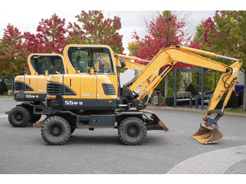 Leasing of Hyundai Robex 55W-9 Wheeled Excavator 5.5t / 2pcs Hyundai Robex 55W-9 Wheeled Excavator 5.5t / 2pcs: picture 3