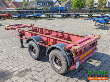 Container transporter/ Swap body semi-trailer SHLADOT SD-901M 2-Assen ROR DrumBrakes - SteelSuspension - 20FT Connection (O1870): picture 3