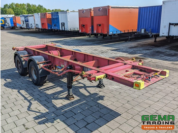 Container transporter/ Swap body semi-trailer SHLADOT SD-901M 2-Assen ROR DrumBrakes - SteelSuspension - 20FT Connection (O1870): picture 4