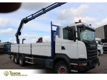 Crane truck SCANIA G 440