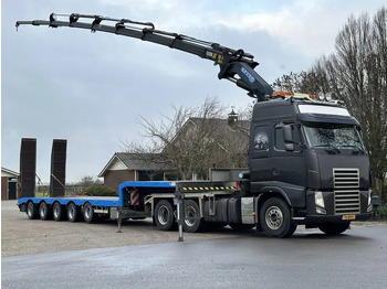 Low loader semi-trailer HRD