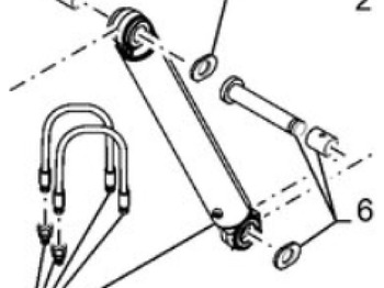 Hydraulic cylinder CASE