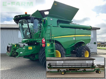 Combine harvester JOHN DEERE S690