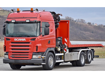 Leasing of Scania G 400 * Abschleppwagen 6,40m* KRAN + FUNK * TOP  Scania G 400 * Abschleppwagen 6,40m* KRAN + FUNK * TOP: picture 3