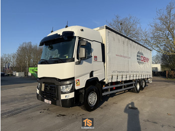 Curtainsider truck RENAULT T 380