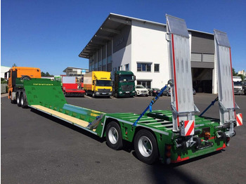 Low loader semi-trailer EBERT TLS 43 ST // 32,2to Nutzlast: picture 2