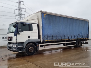 Curtainsider truck MAN TGM 18.250