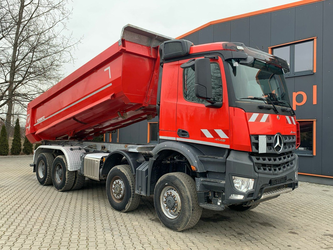 Tipper Mercedes-Benz AROCS 4145 8x8 EURO6 Muldenkipper TOP!: picture 10