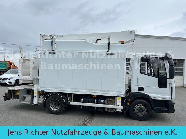 Truck mounted aerial platform Iveco ML 120EL18 Hubarbeitsbühne isoliert 15 Meter: picture 11