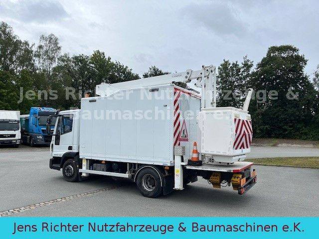 Truck mounted aerial platform Iveco ML 120EL18 Hubarbeitsbühne isoliert 15 Meter: picture 7