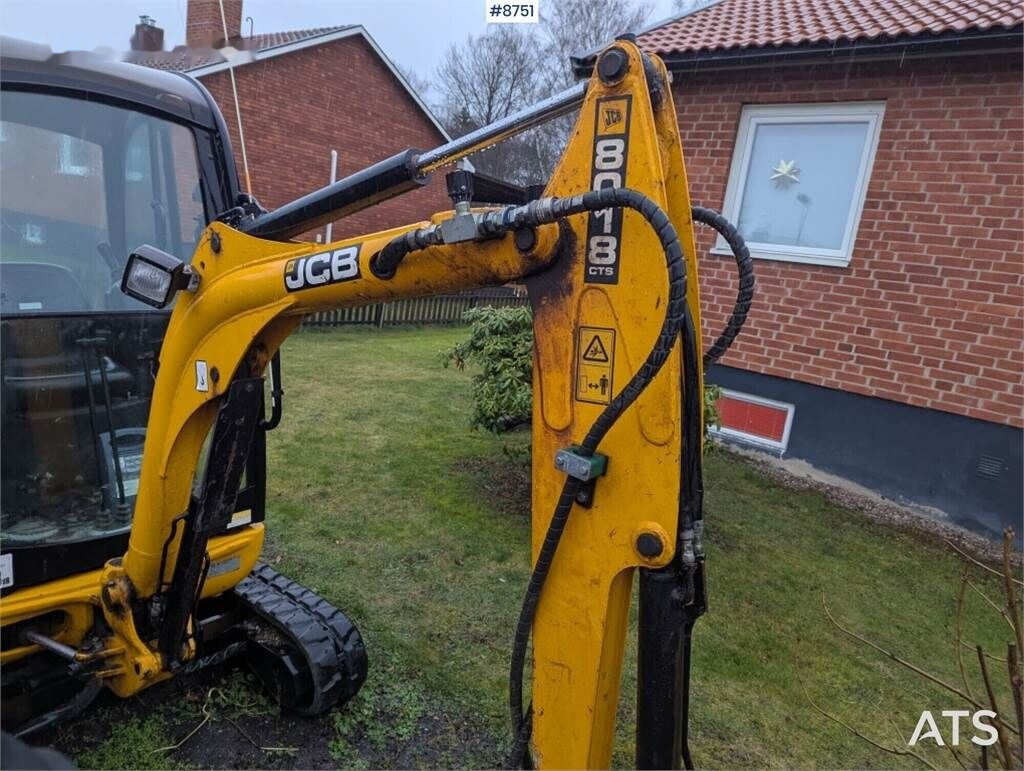 Crawler excavator JCB 8018 CTS: picture 30