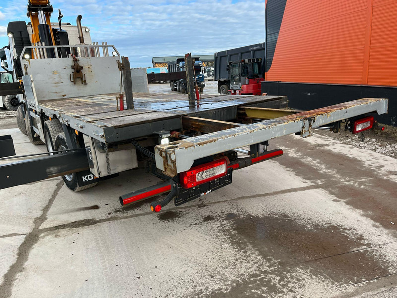 Dropside/ Flatbed truck, Crane truck Volvo FH 540 8x2*6 EFFER 685/6S + JIB + WINCH / PLATFORM 6072-7081 mm EXTENDABLE: picture 15
