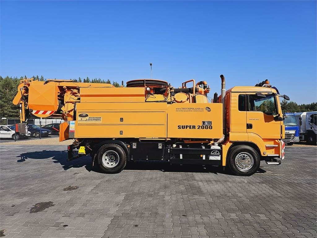 Vacuum truck MAN Wiedemann SUPER 2000 4x2 WUKO RECYKLING for collec: picture 8