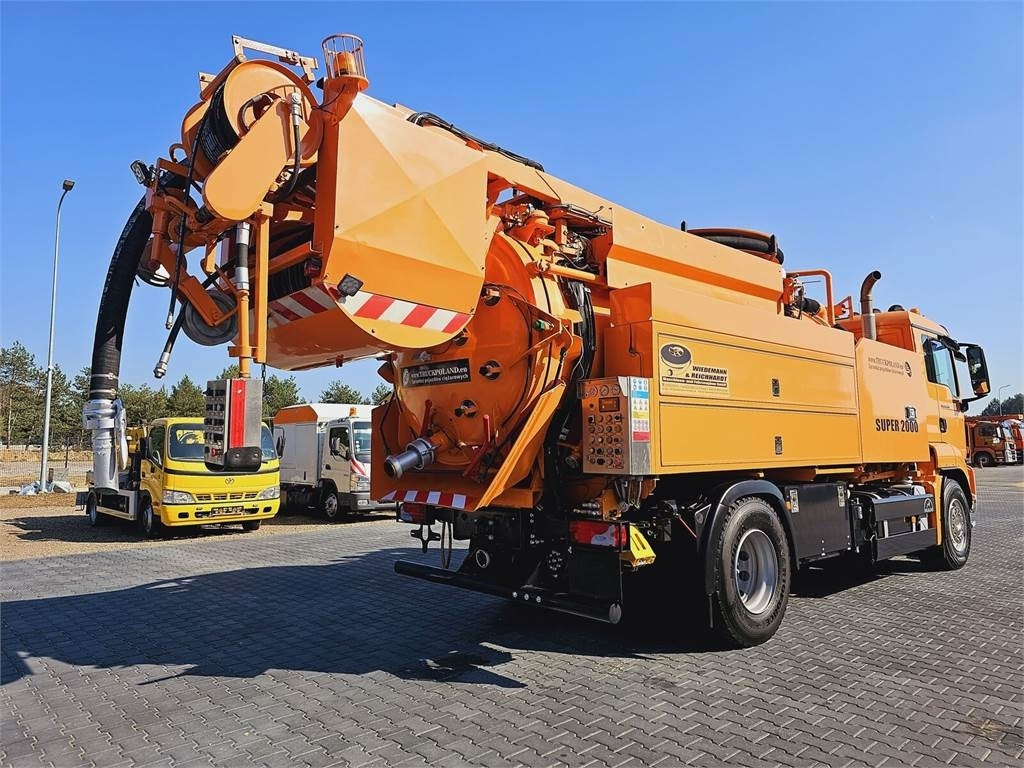 Vacuum truck MAN Wiedemann SUPER 2000 4x2 WUKO RECYKLING for collec: picture 7