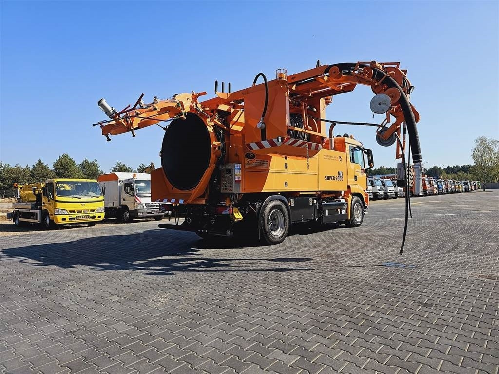 Vacuum truck MAN Wiedemann SUPER 2000 4x2 WUKO RECYKLING for collec: picture 26