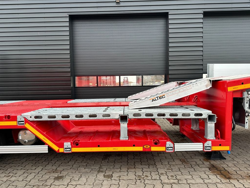 Low loader semi-trailer Faymonville Maxtrailer tieflader / radmulden / baggermulde: picture 7