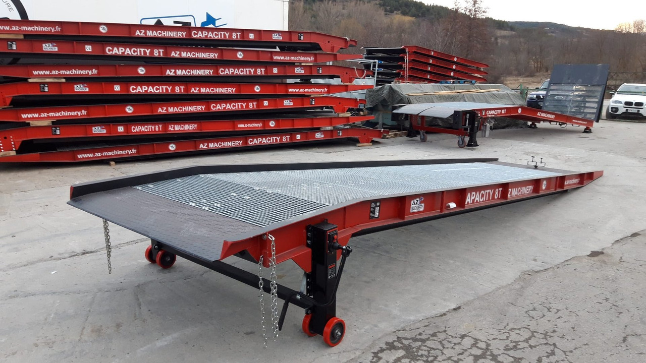 Loading ramp **RENTAL** AZ RAMP-PRIME PRIME WLO + 8 .  Industrial Mobil Loading Ramp: picture 7