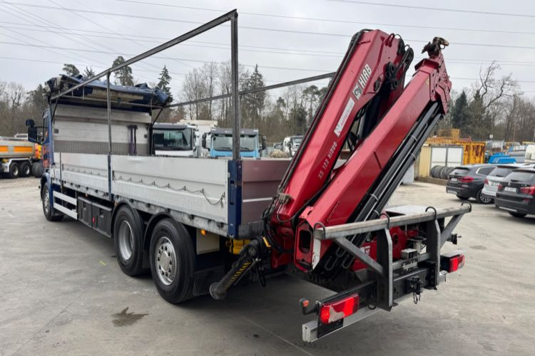 Crane truck, Dropside/ Flatbed truck Scania G450 6x2 Hiab 122-4: picture 13