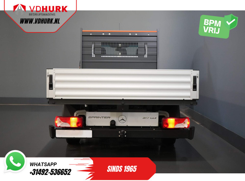 Flatbed van Mercedes-Benz Sprinter 317 CDI Aut. L3 RWD BPM VRIJ/ Open Laadbak/ 3.5t Trekverm./ Camera/ MBUX/ Cruise: picture 6