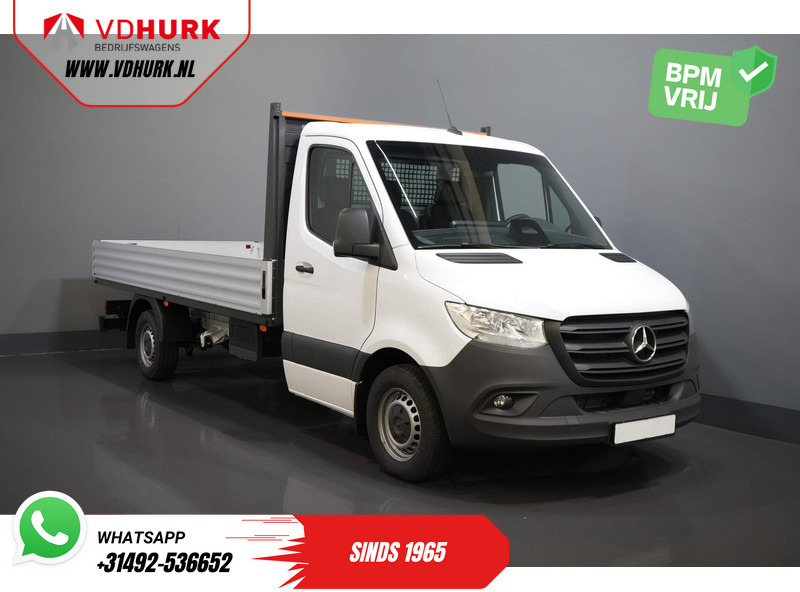 Flatbed van Mercedes-Benz Sprinter 317 CDI Aut. L3 RWD BPM VRIJ/ Open Laadbak/ 3.5t Trekverm./ Camera/ MBUX/ Cruise: picture 8