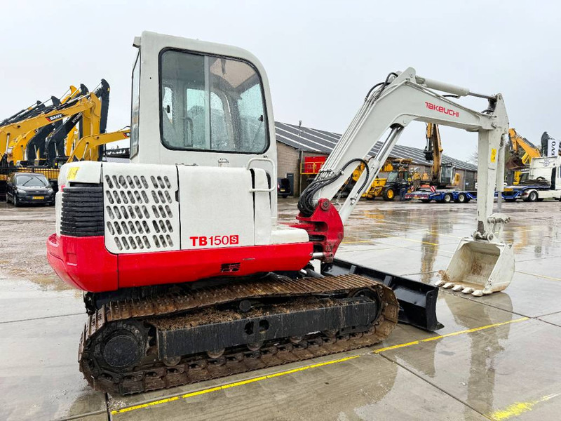 Mini excavator Takeuchi TB150S - 4.8T / Yanmar Engine: picture 6